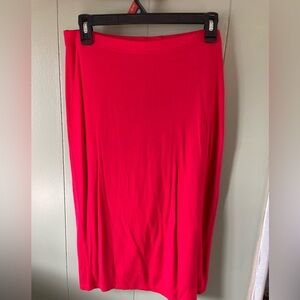 Cato Bold Scarlet Pencil Skirt